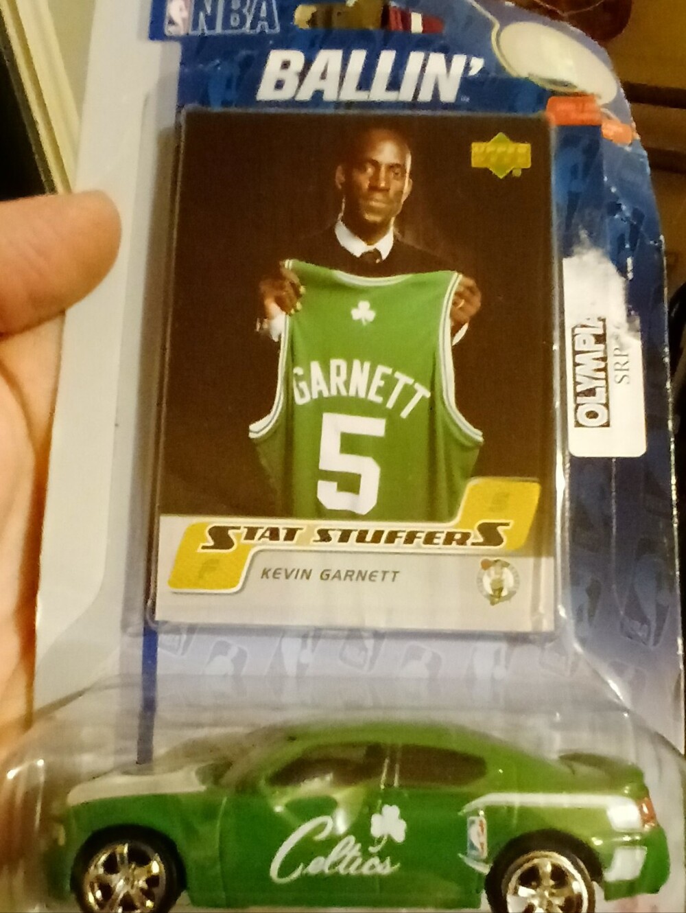 NBA Celtics Green Die-Cast Collectible Car